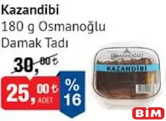 OSMANOĞLU DAMAK TADI KAZANDİBİ 180 G fiyat ve kampanya bilgisi